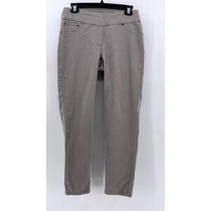 RUBY RD. Women's Petite Light Gray Skinny Pants SZ 8P